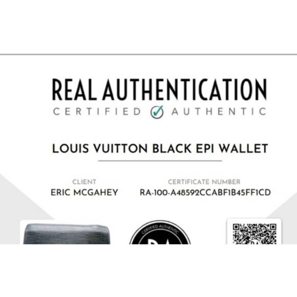 Louis Vuitton Epi Bifold Wallet with COA - Picture 11 of 11